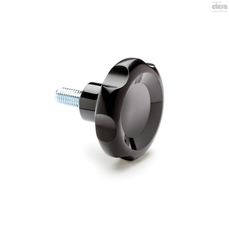 Elesa Zinc-plated steel threaded stud, VL.155/50 p-M8x25 VL.155-p